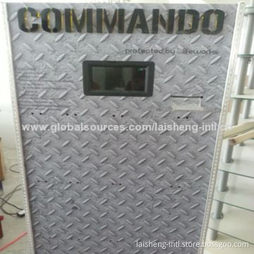 Display equipment with LCD and LED lights